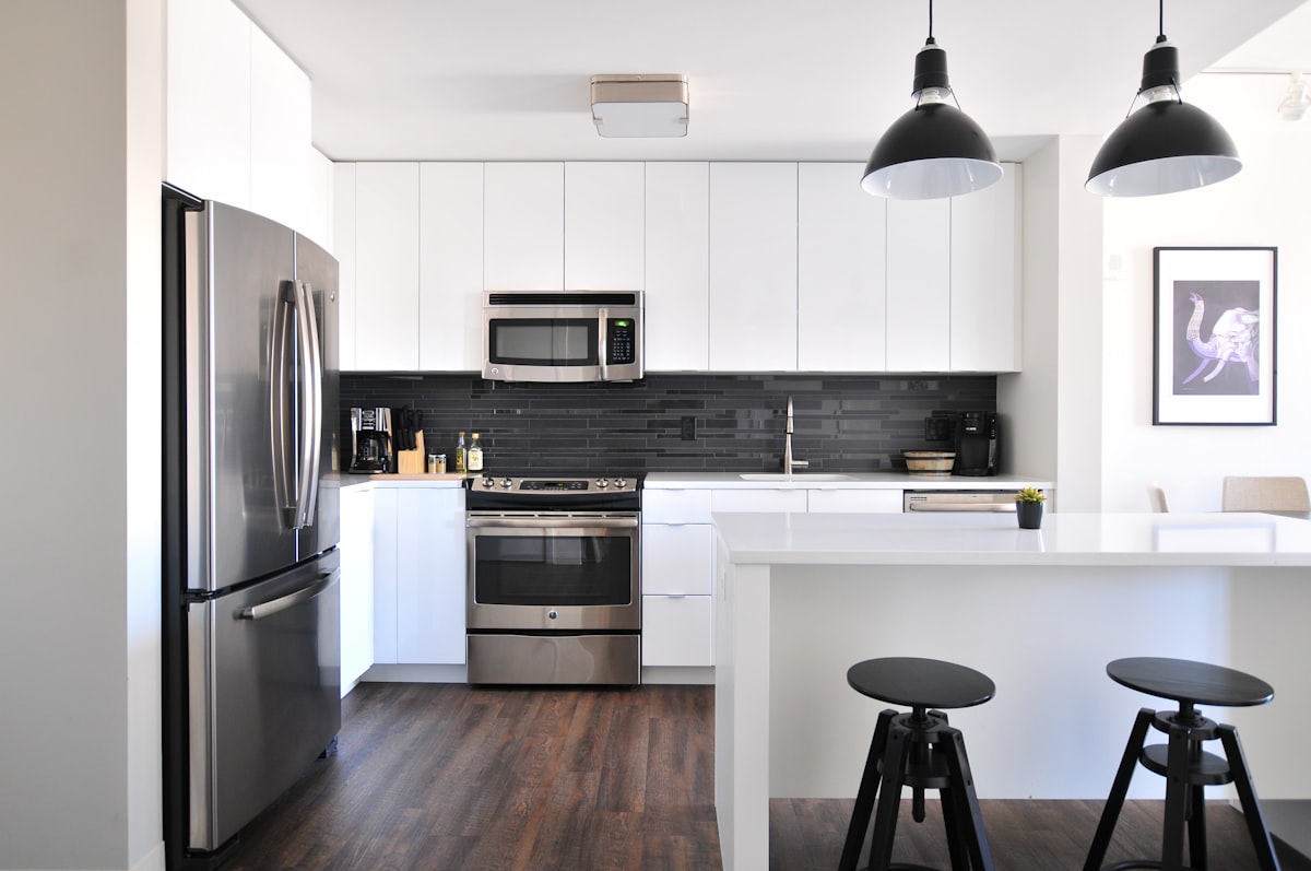 Bright renovated kitchen