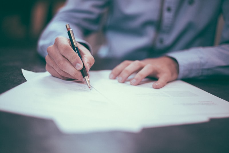 Written project agreement and records